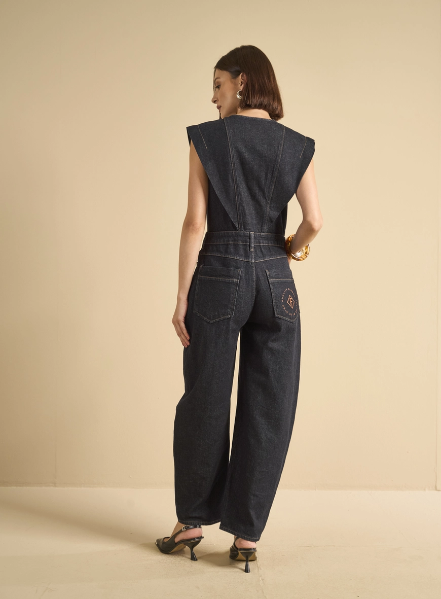 Macacão Jeans Celine Índigo