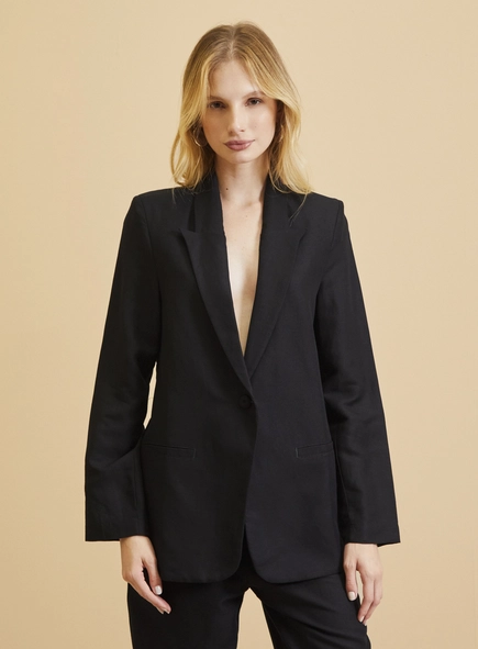 Blazer Feminino Alfaiataria Over