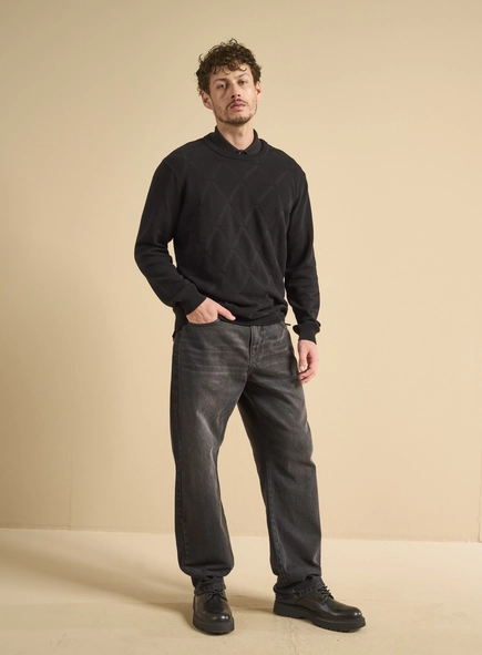 Suéter Tricô Masculino Fifties