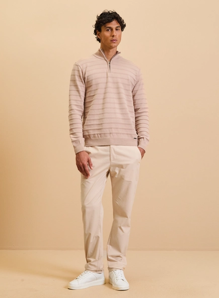 Suéter Tricô Masculino Fifties Gola Alta