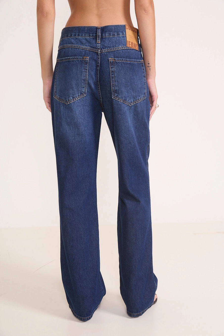 Calça Jeans Wide Leg Barcelona Índigo