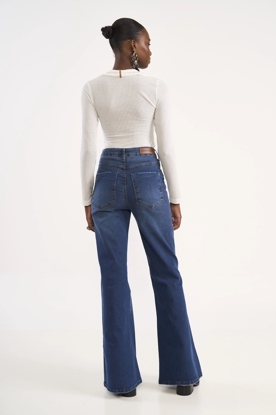 Calça Jeans Flare Madrid Índigo