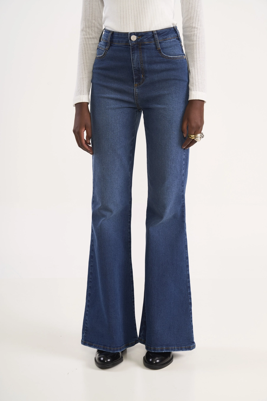Calça Jeans Flare Madrid Índigo