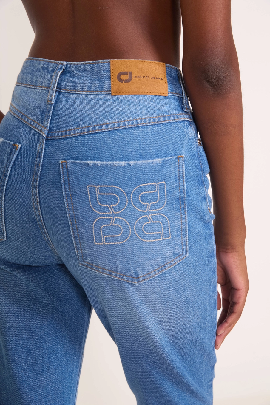Calça Jeans Reta Roma Índigo