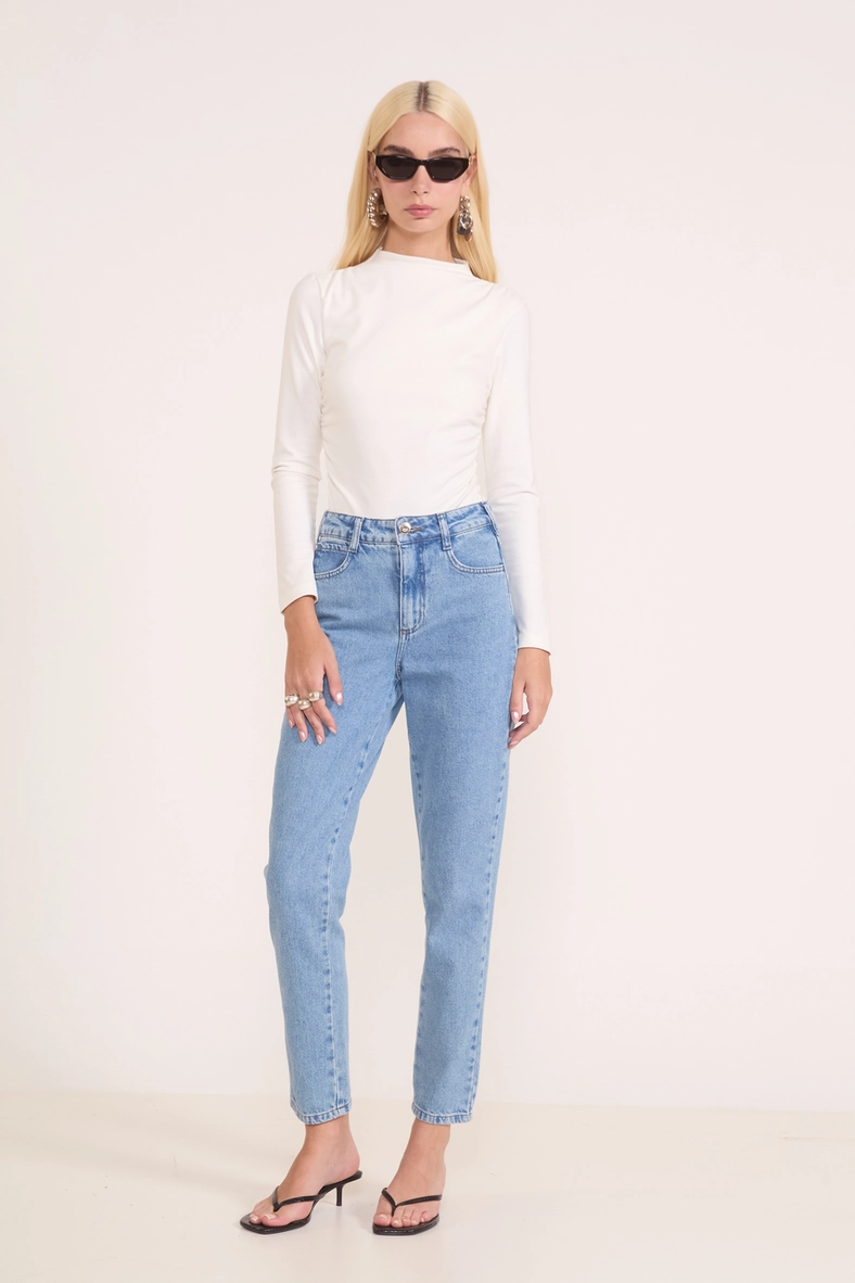 Calça Jeans Mom Madrid
