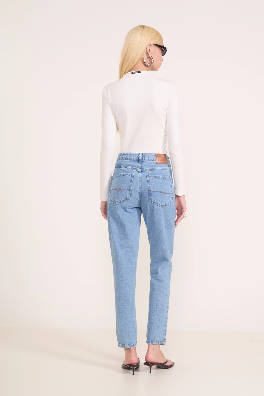 Calça Jeans Mom Madrid Índigo