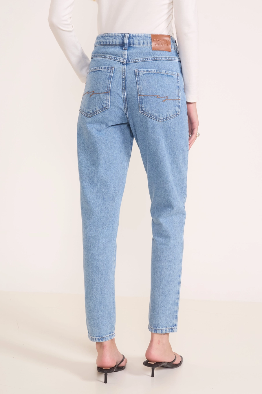 Calça Jeans Mom Madrid Índigo