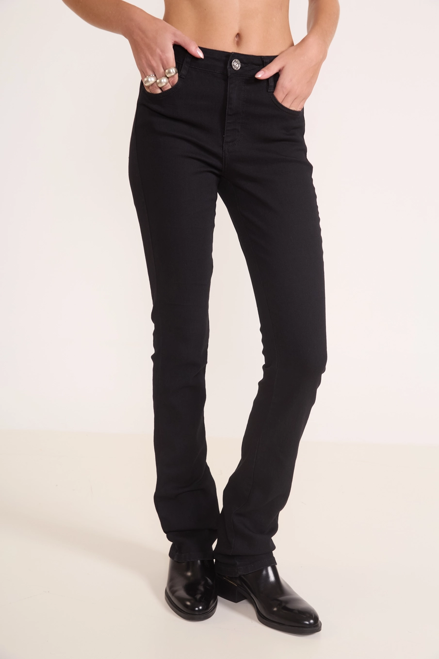 Calça Jeans Skinny Nova York Indigo Preto