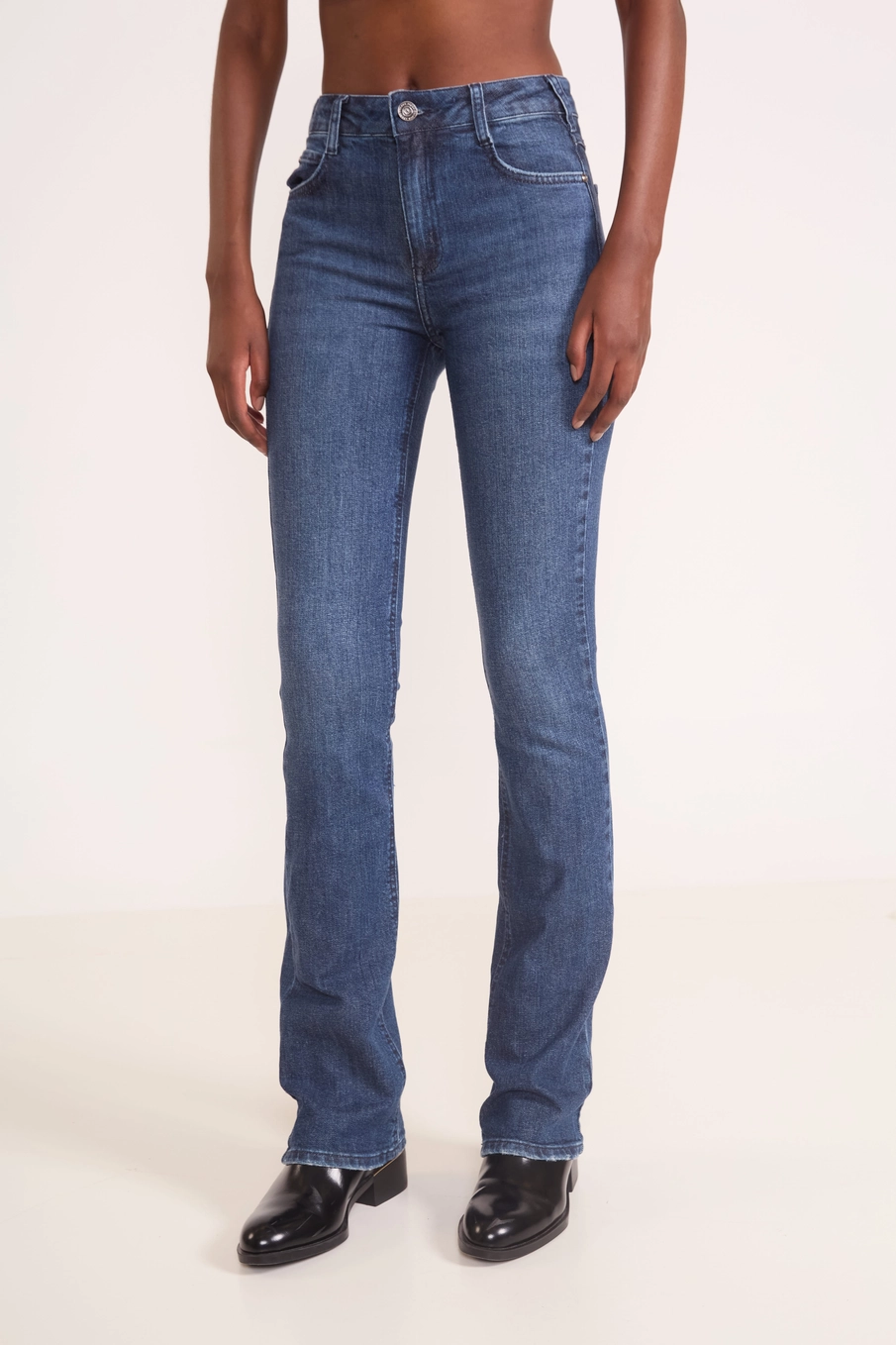 Calça Jeans Nova York Reta Índigo