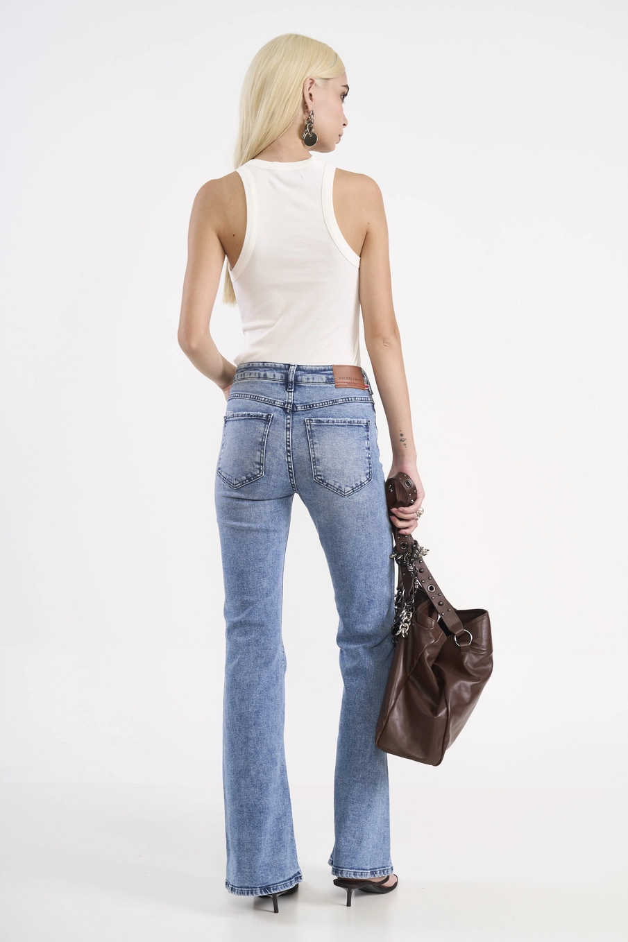 Calça Jeans Nova York Flare Índigo