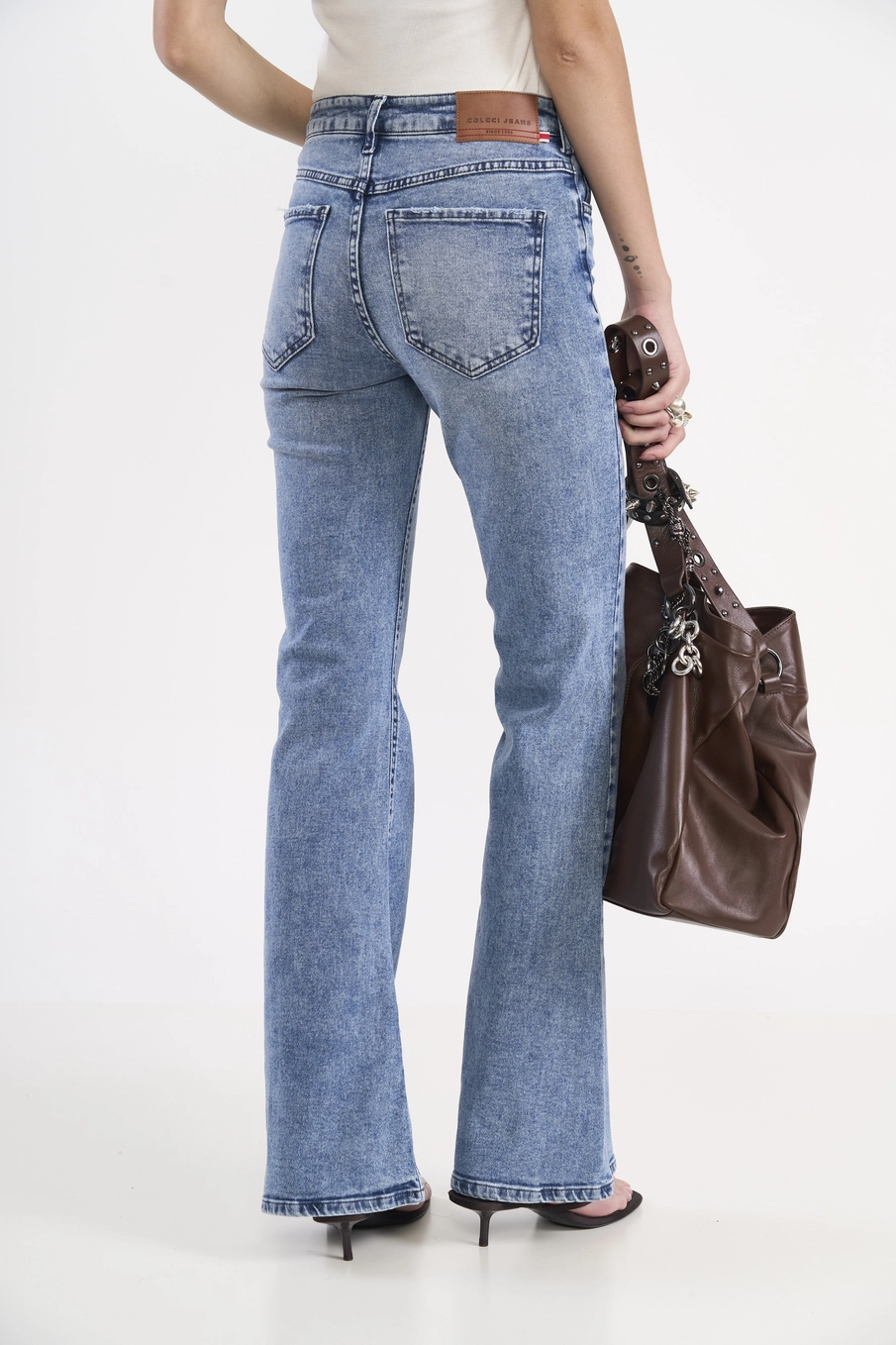 Calça Jeans Nova York Flare Índigo