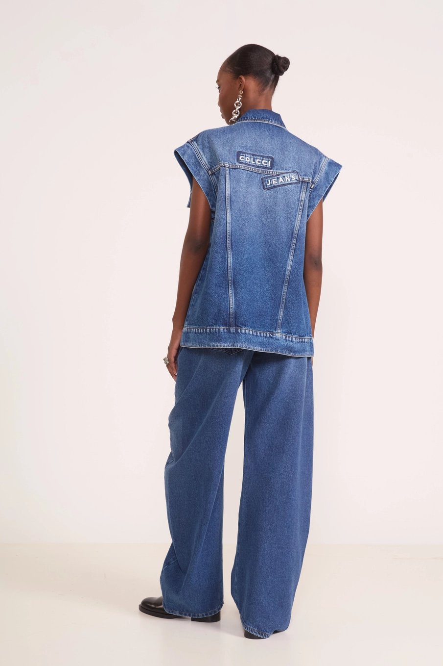 Calça Jeans Barcelona Barril Índigo