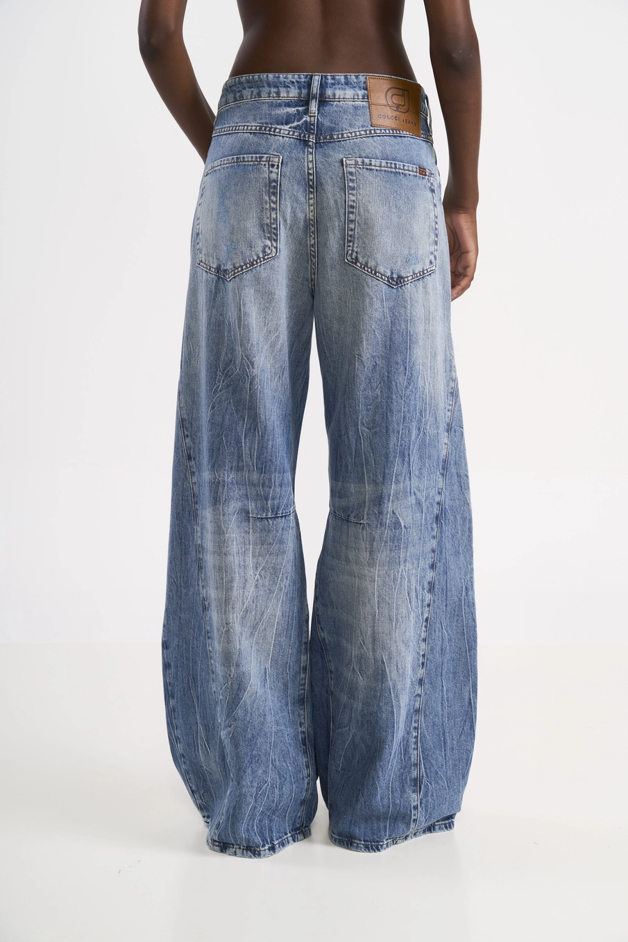 Calça Jeans Baggy Seul Índigo