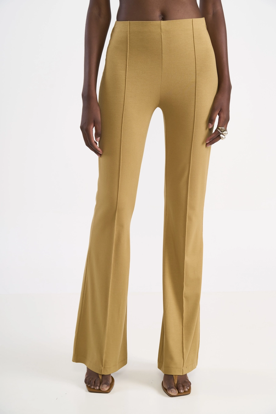 Calça Colcci Jeans Bege Soybean