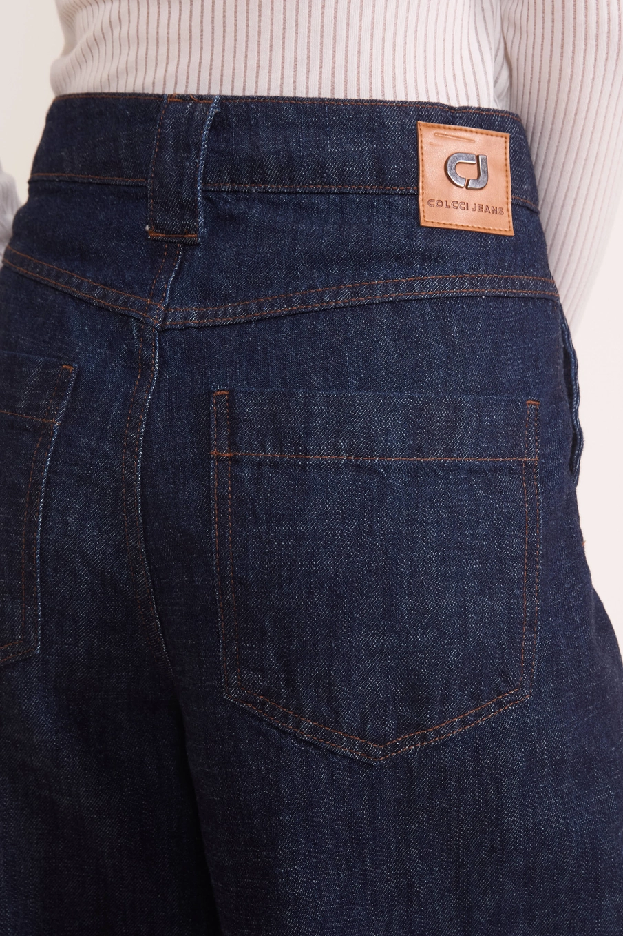 Calça Jeans Pantalona Oversized Lisboa Índigo
