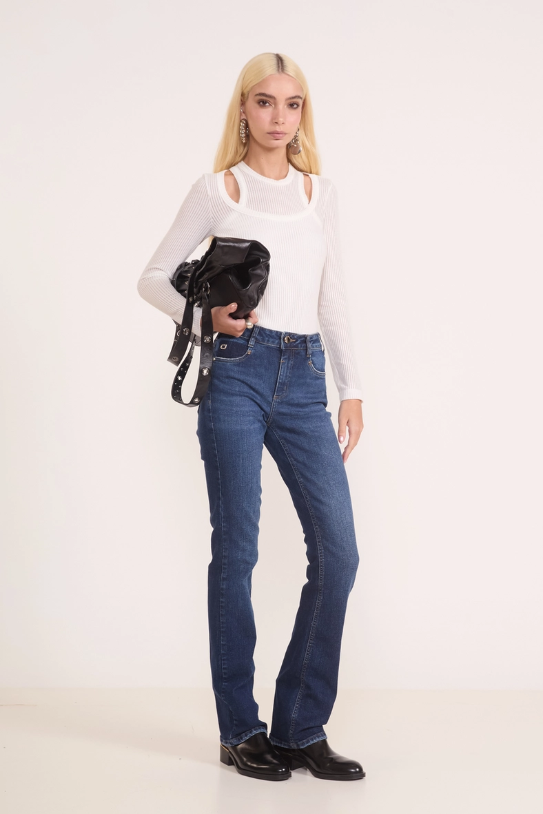 Calça Jeans Reta Nova York