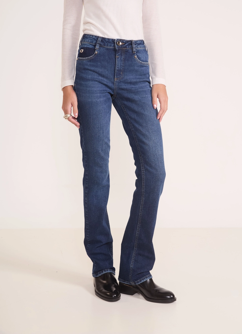 Calça Jeans Reta Nova York Índigo