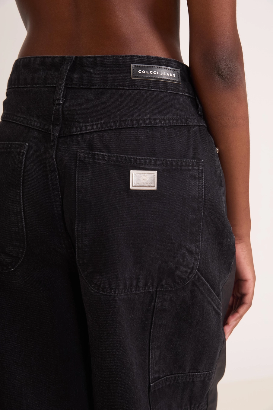 Calça Jeans Tokio Resinada Indigo Preto