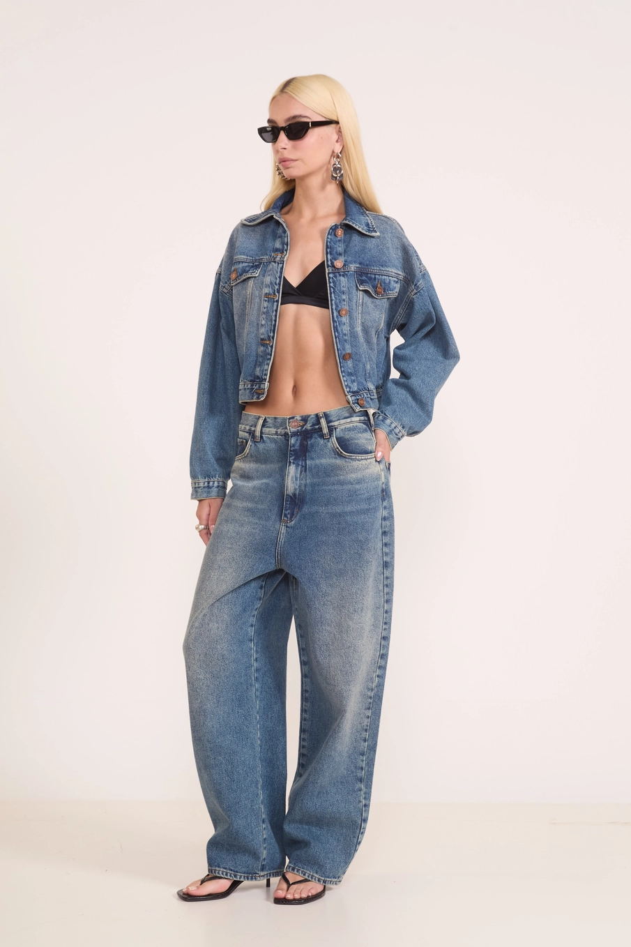 Calça Jeans Baggy Califórnia Índigo