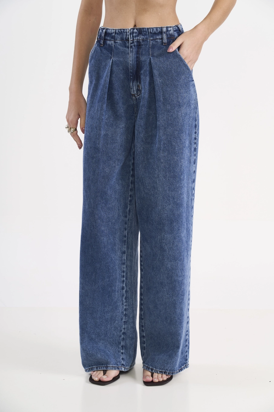Calça Jeans Baggy Toquio Índigo