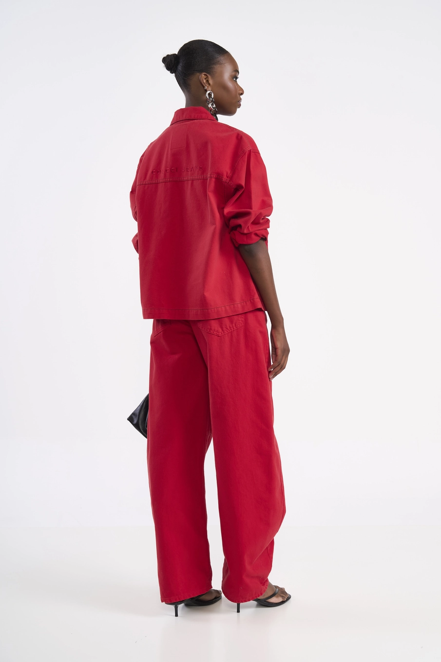 Calça Sarja Dublin Vermelho