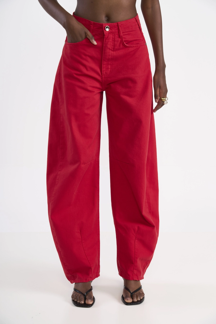 Calça Sarja Dublin Vermelho