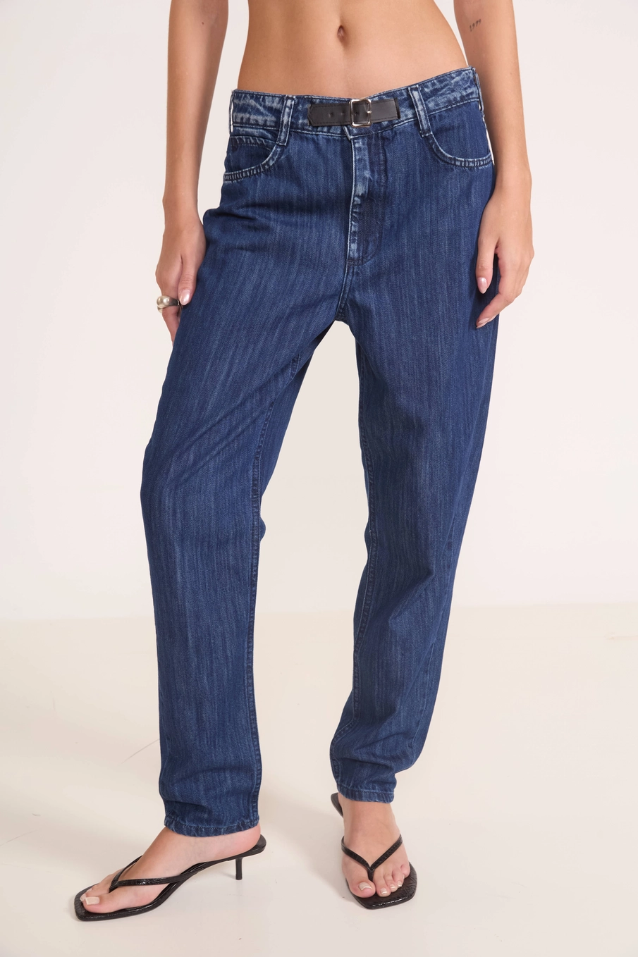 Calça Jeans Mom Madrid Índigo