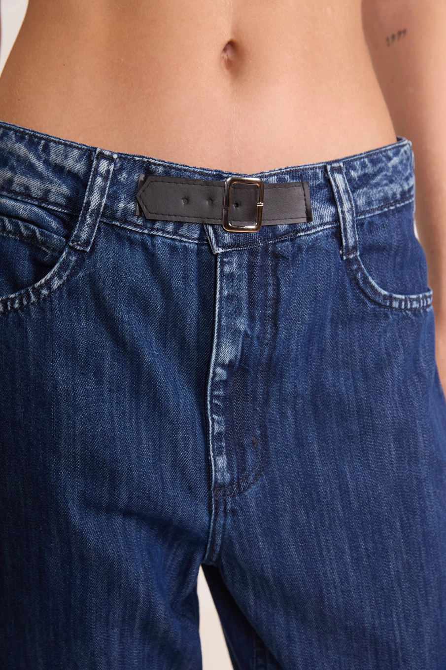 Calça Jeans Mom Madrid Índigo