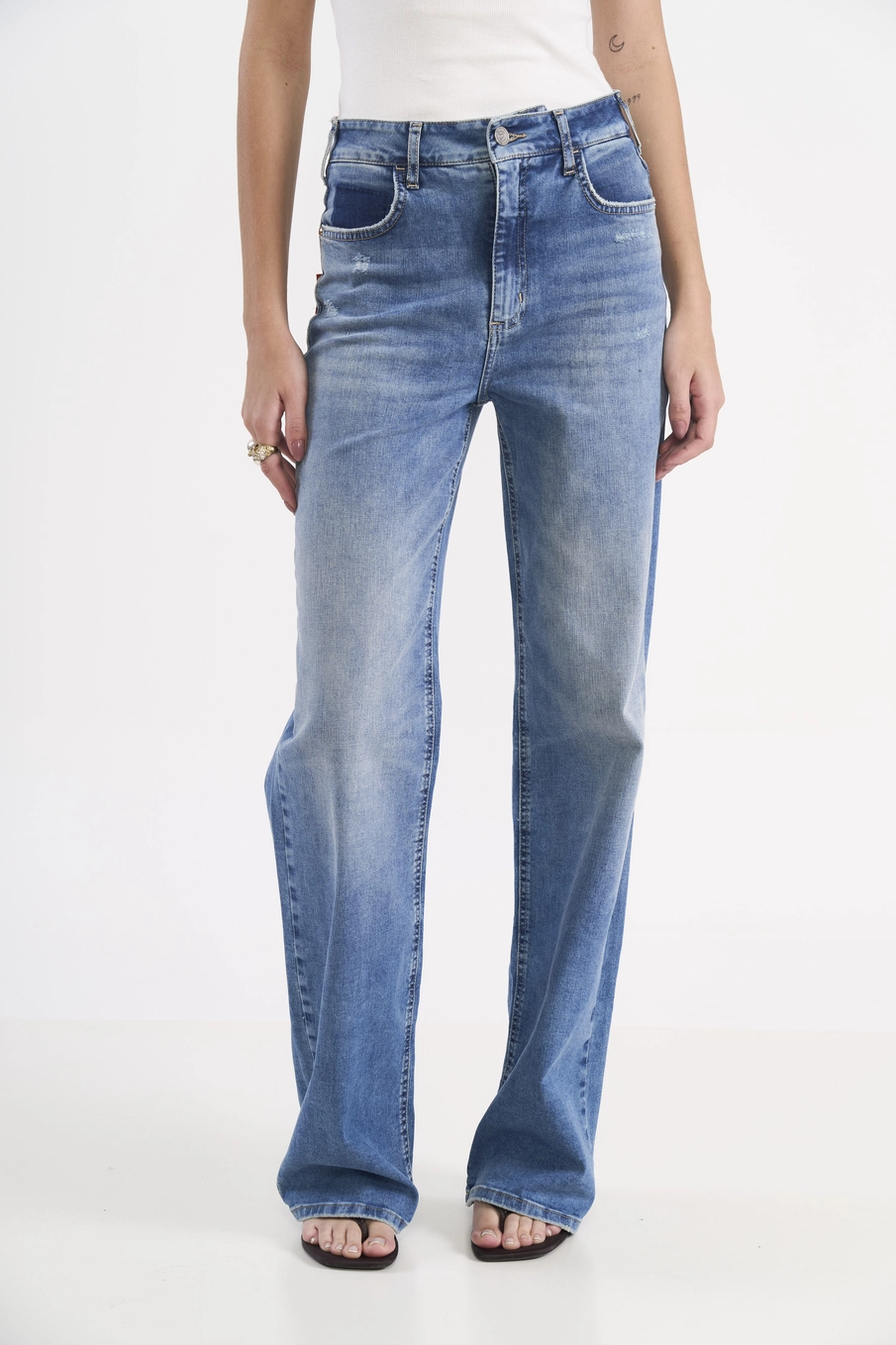 Calça Jeans Reta Berlim Índigo