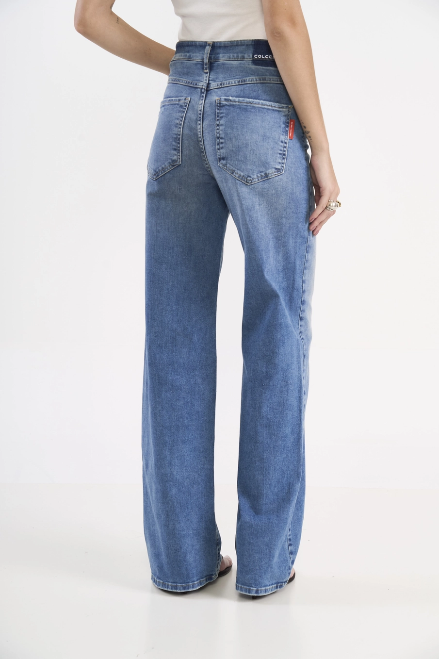 Calça Jeans Reta Berlim Índigo