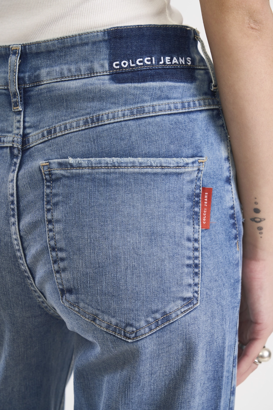 Calça Jeans Reta Berlim Índigo