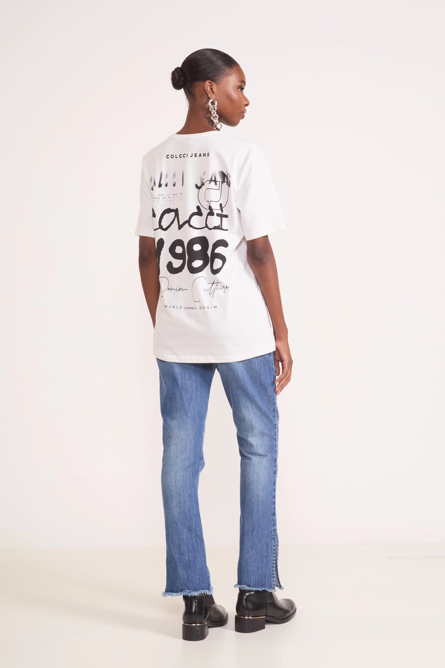 Calça Jeans Reta Roma Índigo