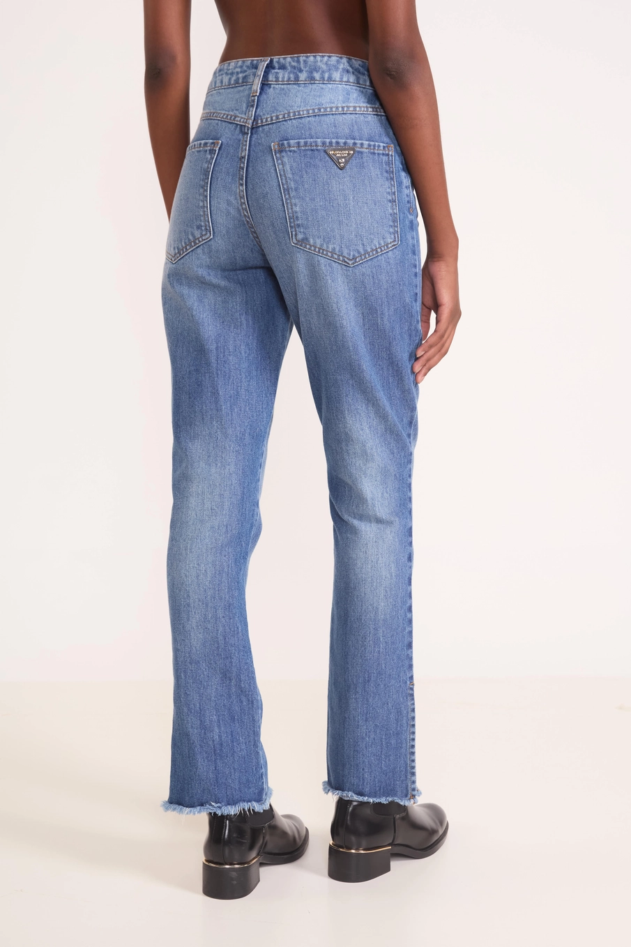 Calça Jeans Reta Roma Índigo