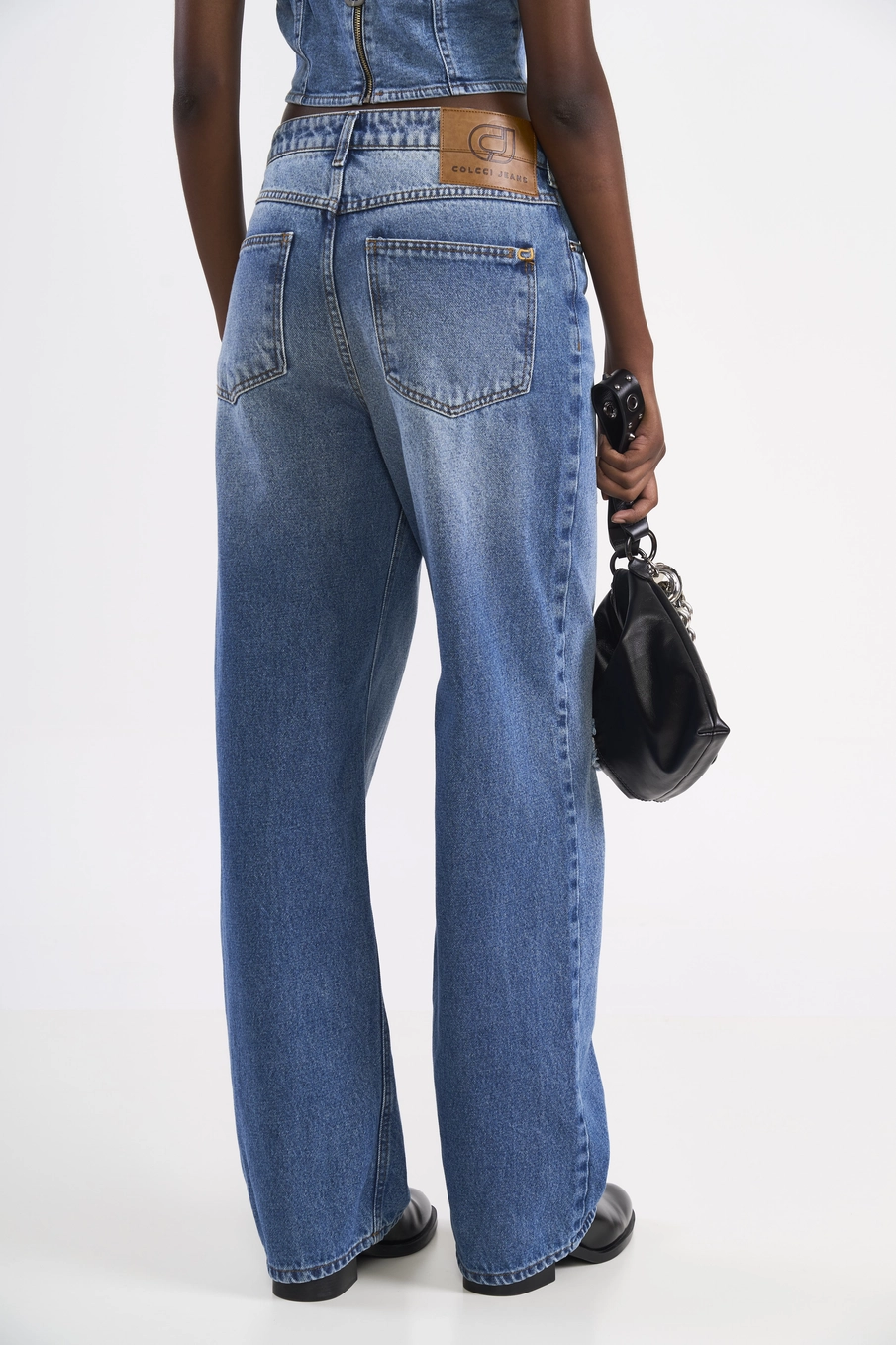 Calça Jeans Baggy Seul Índigo