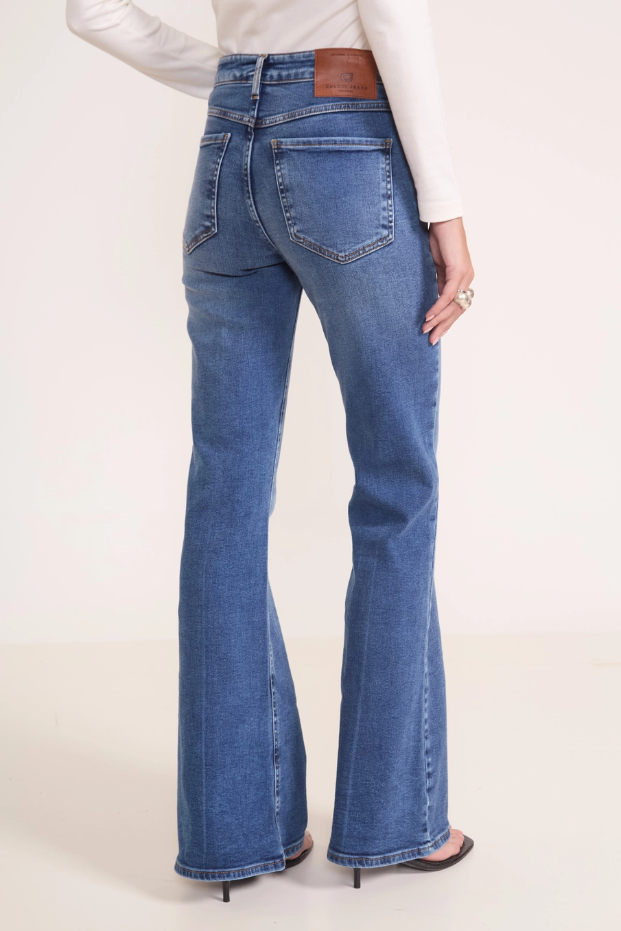 Calça Jeans Nova York Flare Índigo