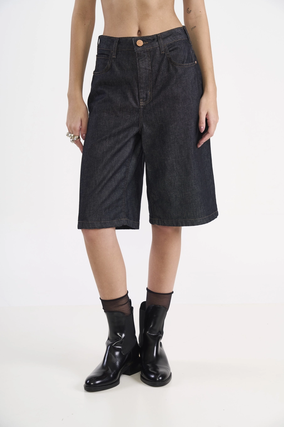 Bermuda Jeans Dubai Índigo