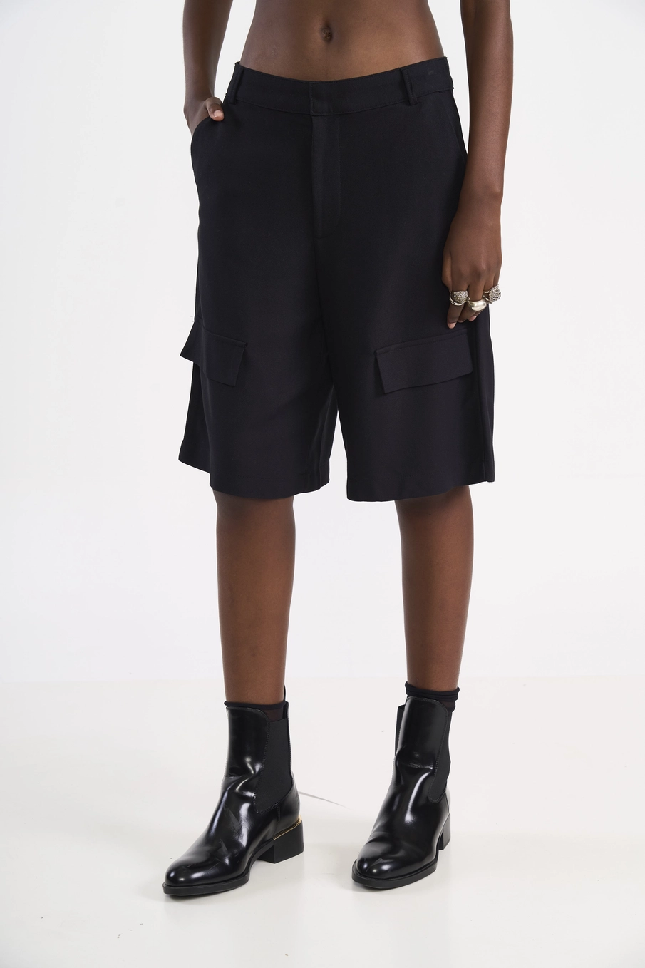 Bermuda Colcci Jeans Preto