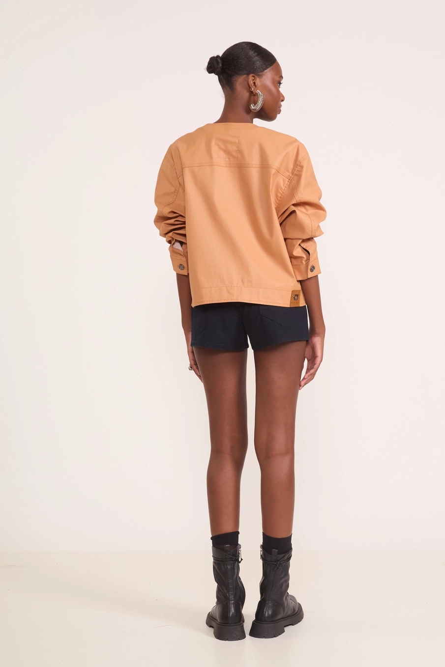 Short Jeans Skinny Santorini Índigo