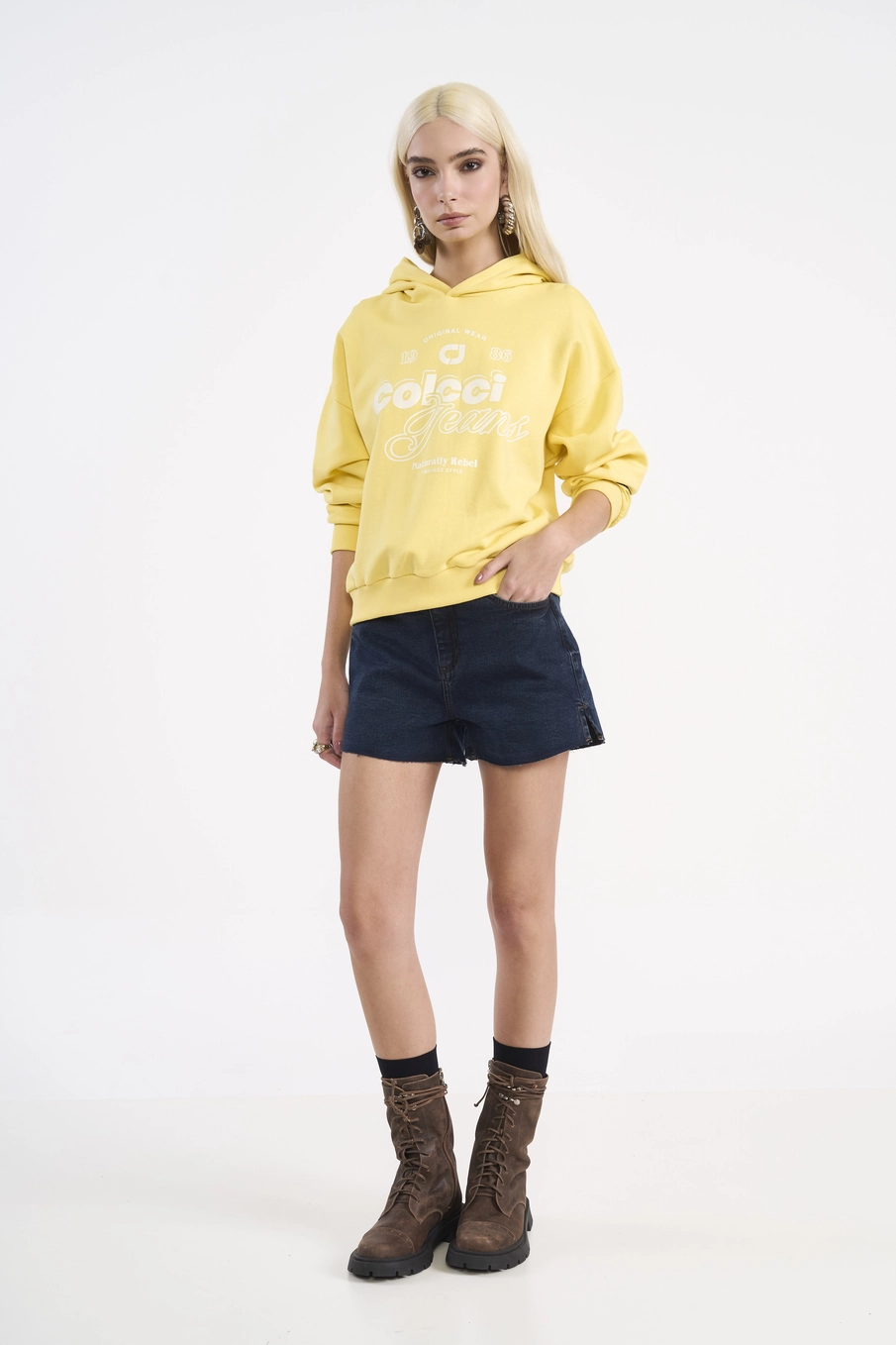 Short Jeans Cancun Stretch Índigo