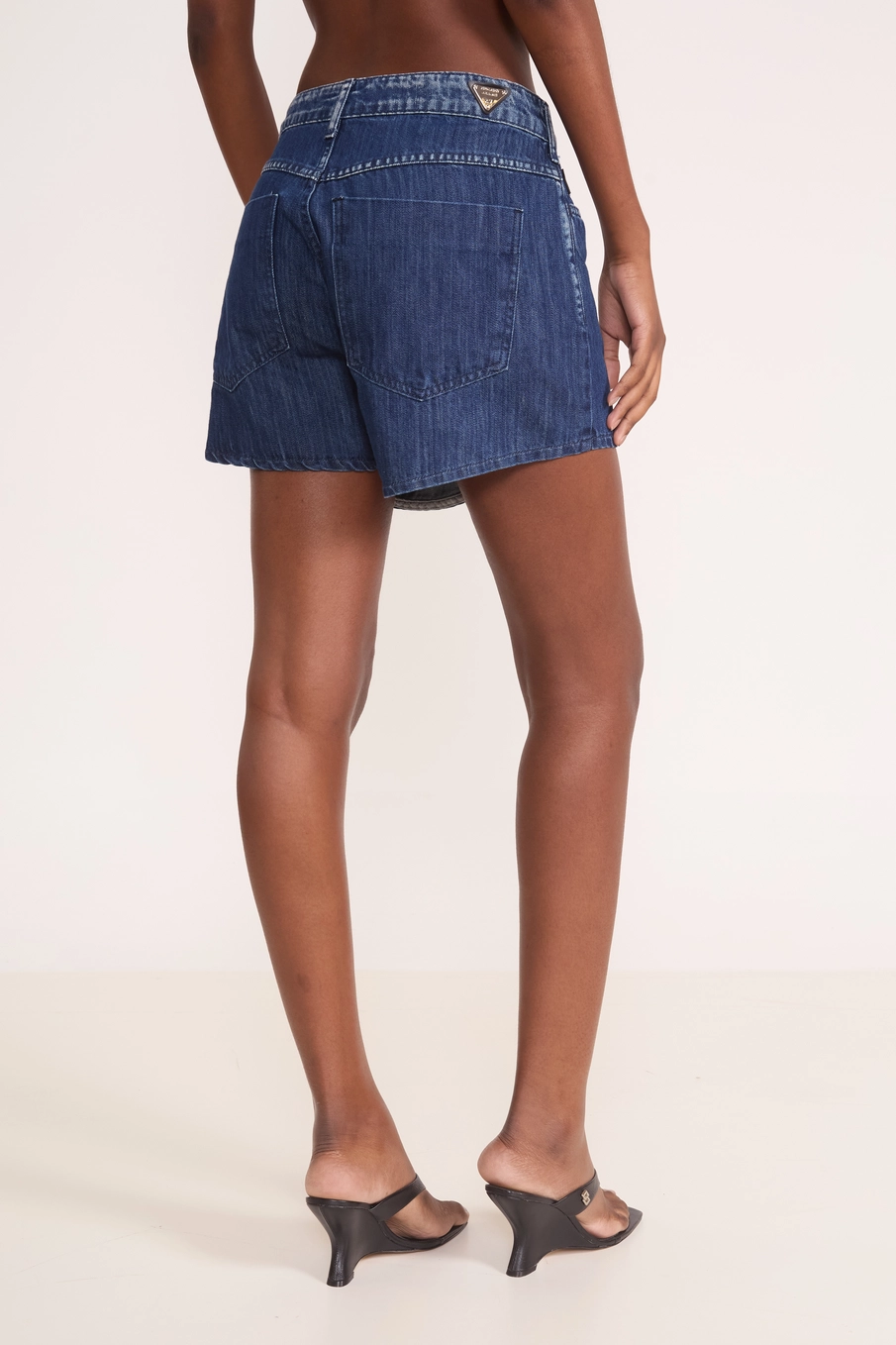 Short Saia Jeans Envelope Índigo