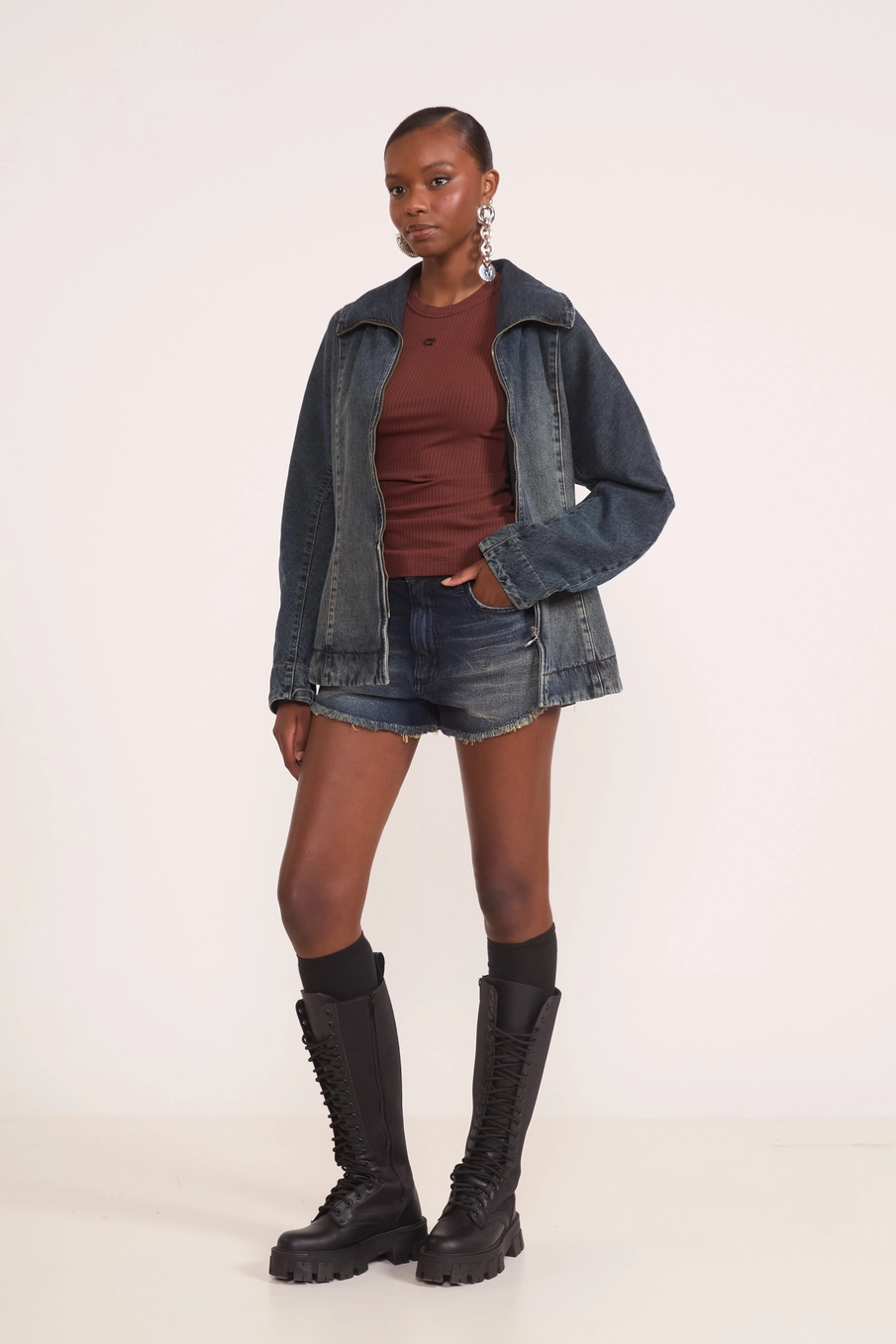 Short Jeans Miami Índigo