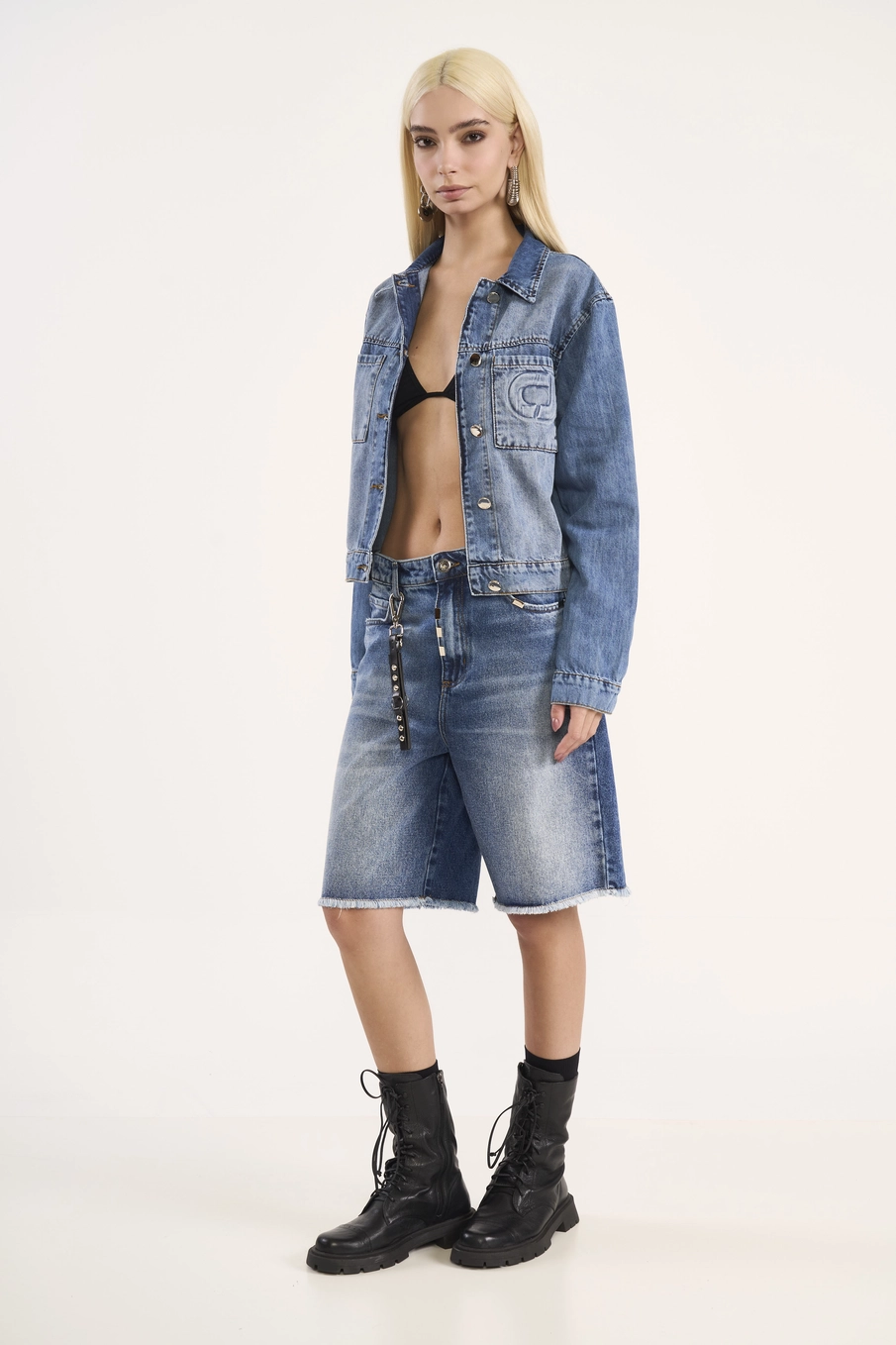 Jaqueta Jeans Boxer Índigo
