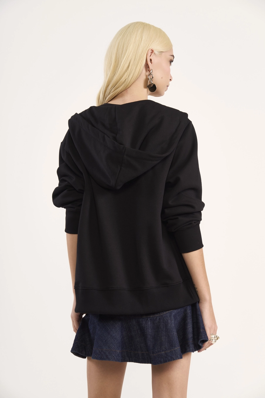 Jaqueta Moletom Comfort Preto