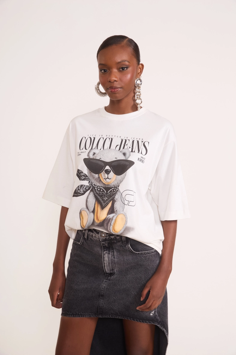 Camiseta Oversized Teddy Rebel