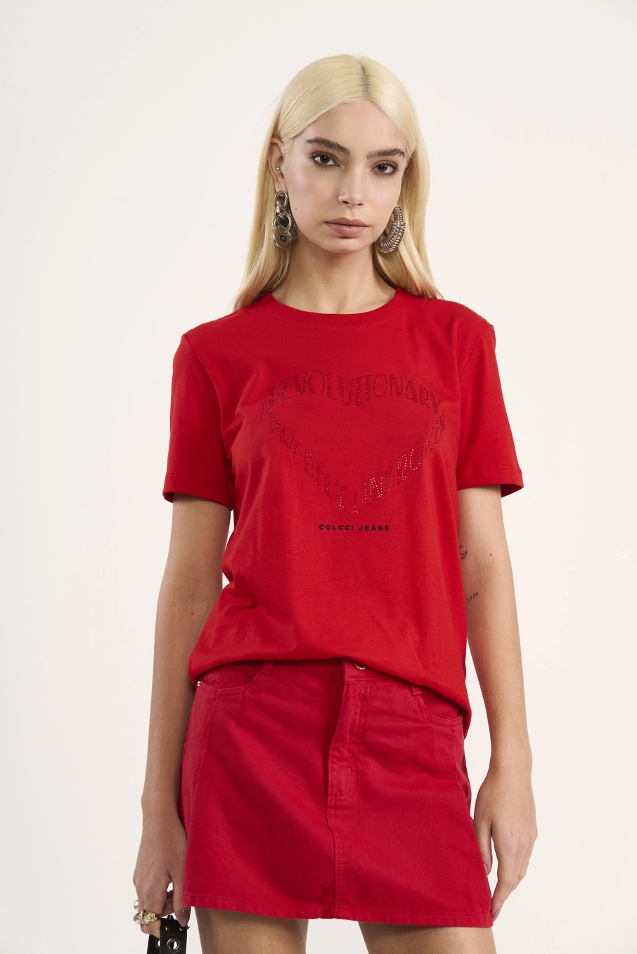Camiseta Slim Revolutionary Vermelho