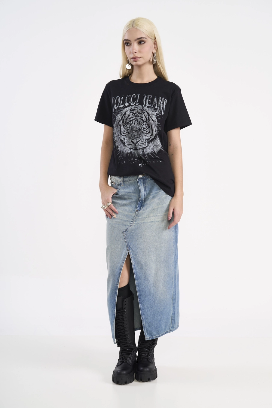 Camiseta Graphic Tiger Preto