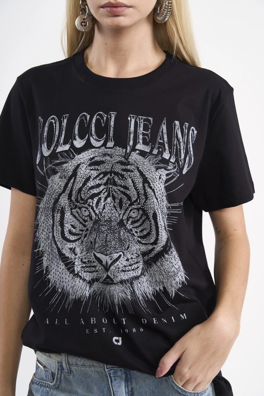 Camiseta Graphic Tiger Preto