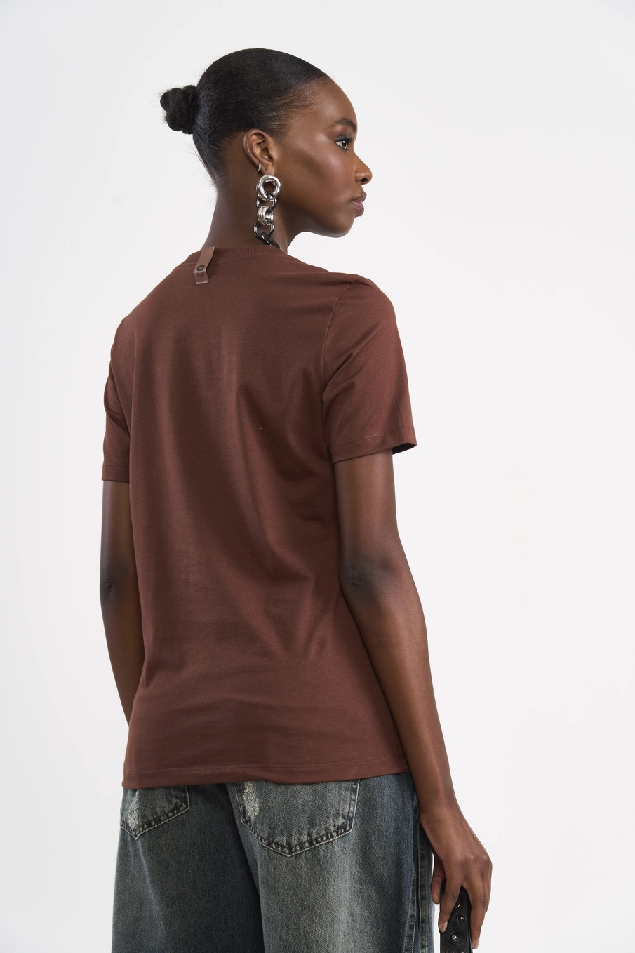 Camiseta Graphic Stardust Marrom