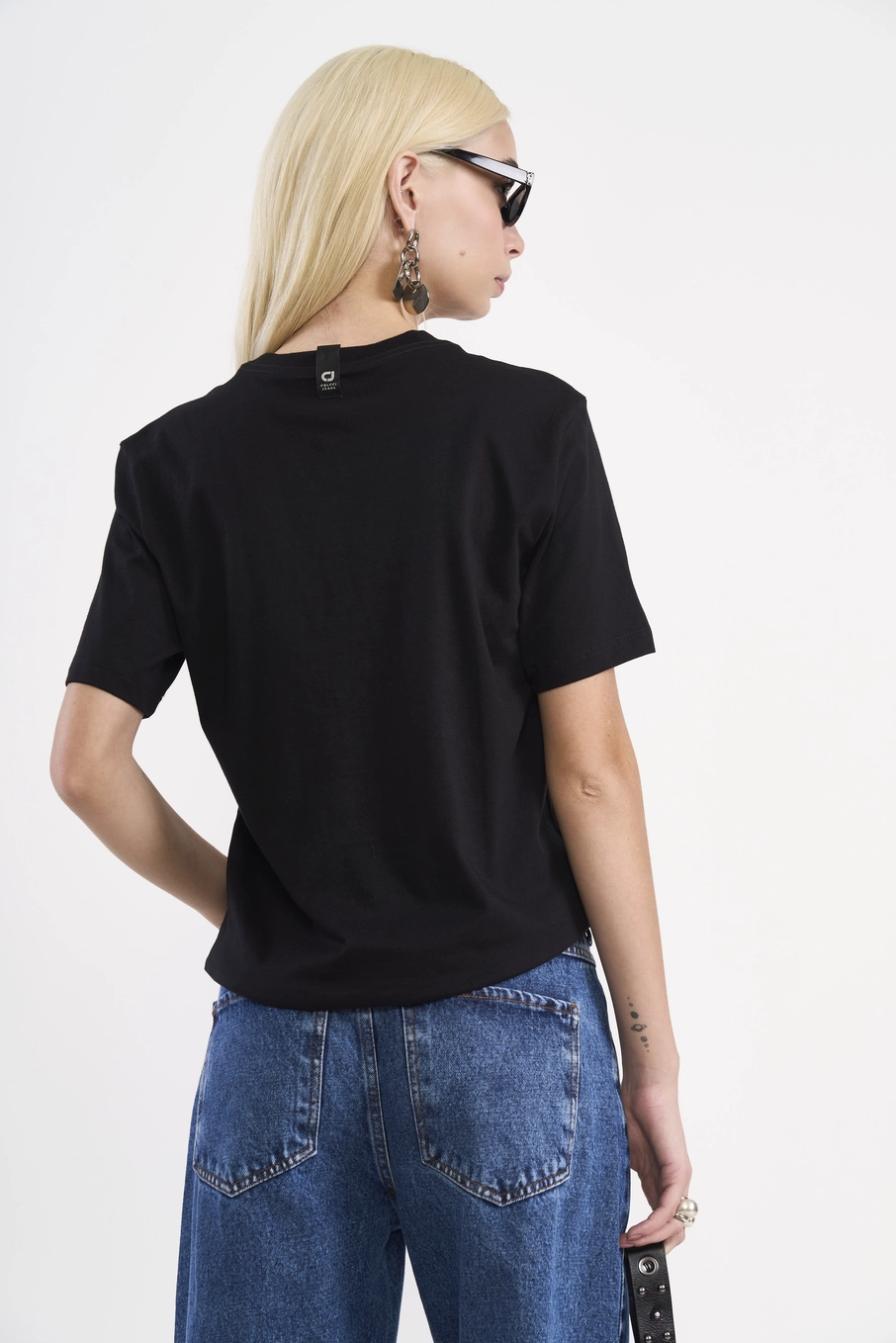 Camiseta Estampada Quadrinhos Preto