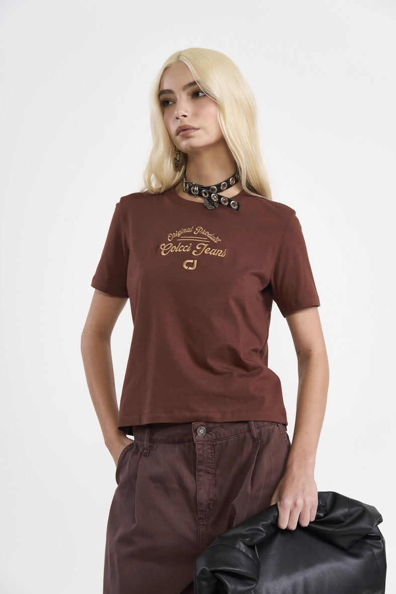 Camiseta Básica Slim Com Estampa